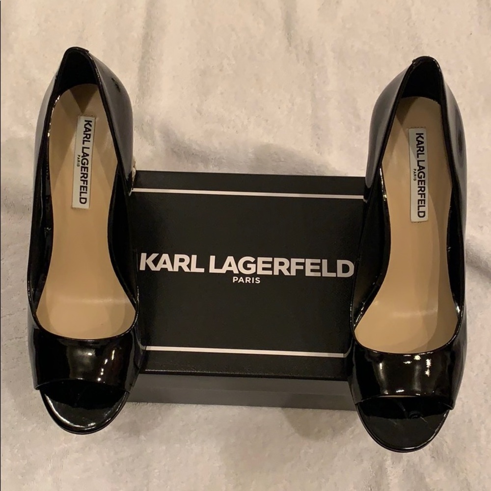 Karl Lagerfeld Paris Pearl Heels